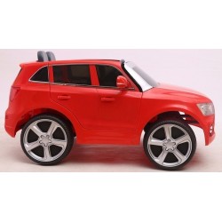 Audi Q5 Red - Electric Ride On Car - Rubber Wheels Leather Seats 2,4G Remote