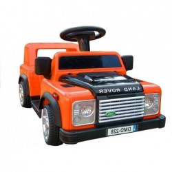 Land Rover Orange - Electric 6V Ride On Car