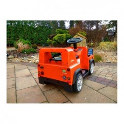 Land Rover Orange - Electric 6V Ride On Car