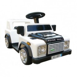 Land Rover White - Electric 6V Ride On Car