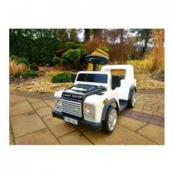 Land Rover White - Electric 6V Ride On Car