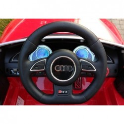 Audi RS5 Red - Electric Ride On Car - Rubber Wheels Leather Seats 2,4G Remote