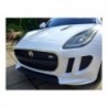 Jaguar F-Type White - Electric Ride On Car - Rubber Wheels Leather Seat Radio