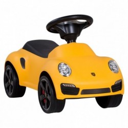 Porsche Yellow - Push Along Ride On Vehicle