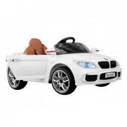 BS4 White - Electric Ride On Car