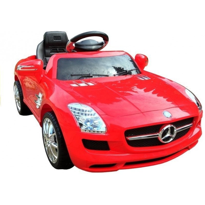 Mercedes SLS Red - Electric Ride On Car with 2.4G RC