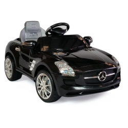 Mercedes SLS Black - Electric Ride On Car with 2.4G RC