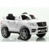 Mercedes ML350 White - Electric Ride On Car with 2.4G RC