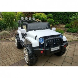 WXE1688 White 4x4 - Electric Ride On Car