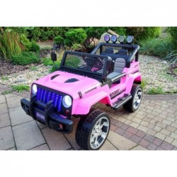 S2388 4x4 Off Road Jeep Pink - Electric Ride On Car