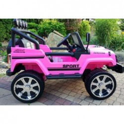 S2388 4x4 Off Road Jeep Pink - Electric Ride On Car