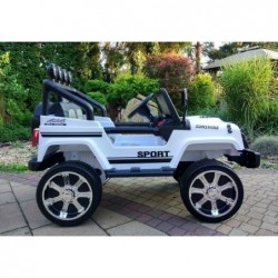 S2388 Off Road Jeep White - Electric Ride On Car