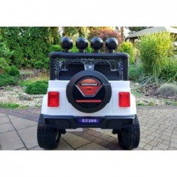 S2388 Off Road Jeep White - Electric Ride On Car