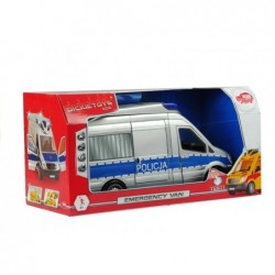 Police Car Emergency Van Sounds Dickie Toys