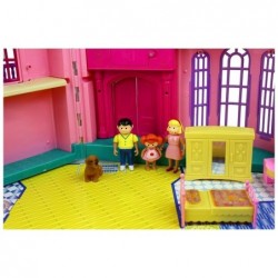 Fold Colorful House For Dolls