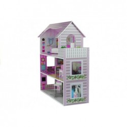 Wooden Dolls House "Stefie" Multi-Storey with 5 Rooms