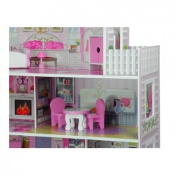 Wooden Dolls House "Stefie" Multi-Storey with 5 Rooms