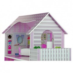 Wooden Dolls House "Stefie" Multi-Storey with 5 Rooms