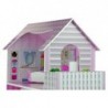 Wooden Dolls House "Stefie" Multi-Storey with 5 Rooms