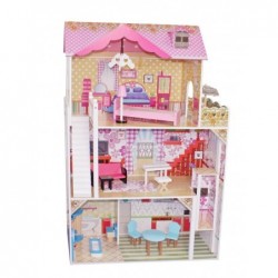 Wooden Dolls House "Natalie" Multi-Storey with 4 Rooms