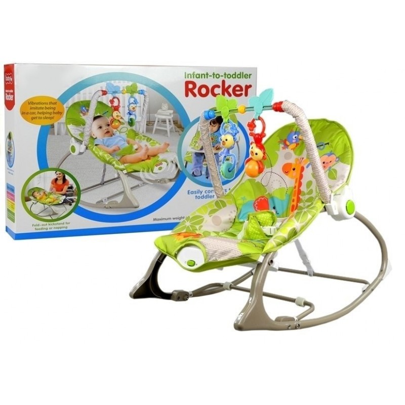 Rocking Chair Bouncer Lounger 3in1 Feeding chair