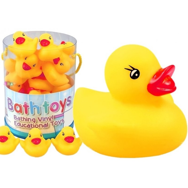 Yellow Ducks To Bath