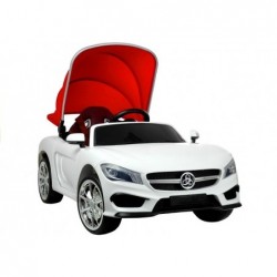 Cabrio Sports Car White -...