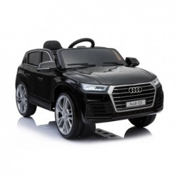 Audi Q5 Black Painting - Electric Ride On Car - Rubber Wheels Leather Seats 2,4G Remote