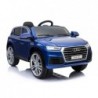 Audi Q5 Blue Painting - Electric Ride On Car - Rubber Wheels Leather Seats 2,4G Remote