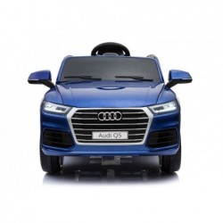 Audi Q5 Blue Painting - Electric Ride On Car - Rubber Wheels Leather Seats 2,4G Remote