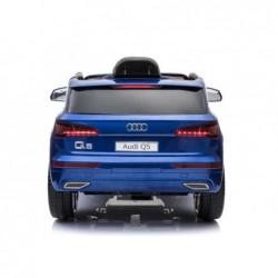 Audi Q5 Blue Painting - Electric Ride On Car - Rubber Wheels Leather Seats 2,4G Remote