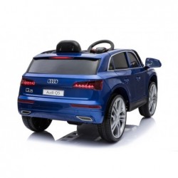 Audi Q5 Blue Painting - Electric Ride On Car - Rubber Wheels Leather Seats 2,4G Remote