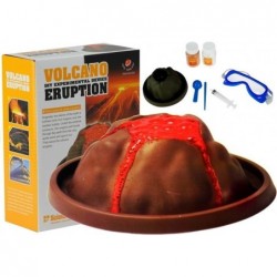 Educational Creative Set Volcano Eruption