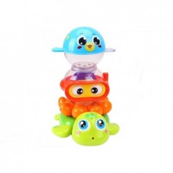 A set of bath toys consisting of 3 elements