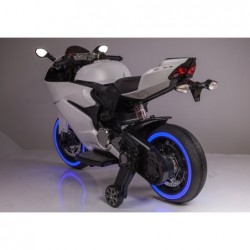 Motorcycle SX1628 Electric Ride On Car - White