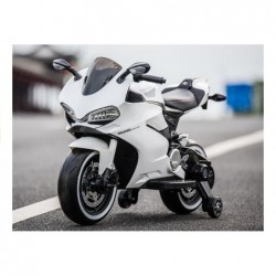 Motorcycle SX1628 Electric Ride On Car - White