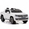 VW Amarok White + MP4 - Ride on Car