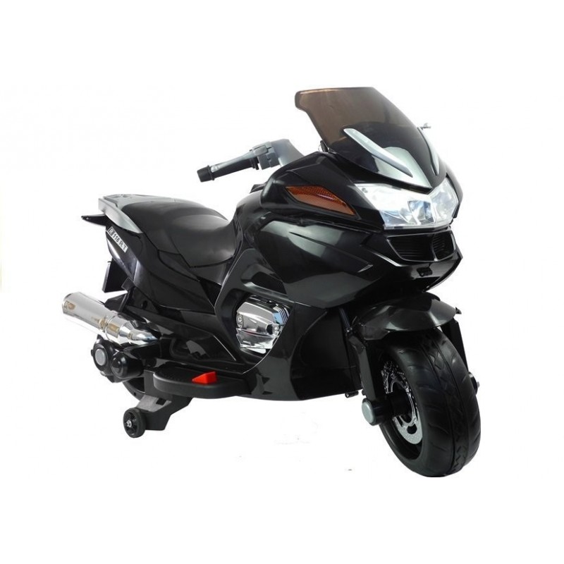 HZB118 Black -  Electric Ride On Motorcycle