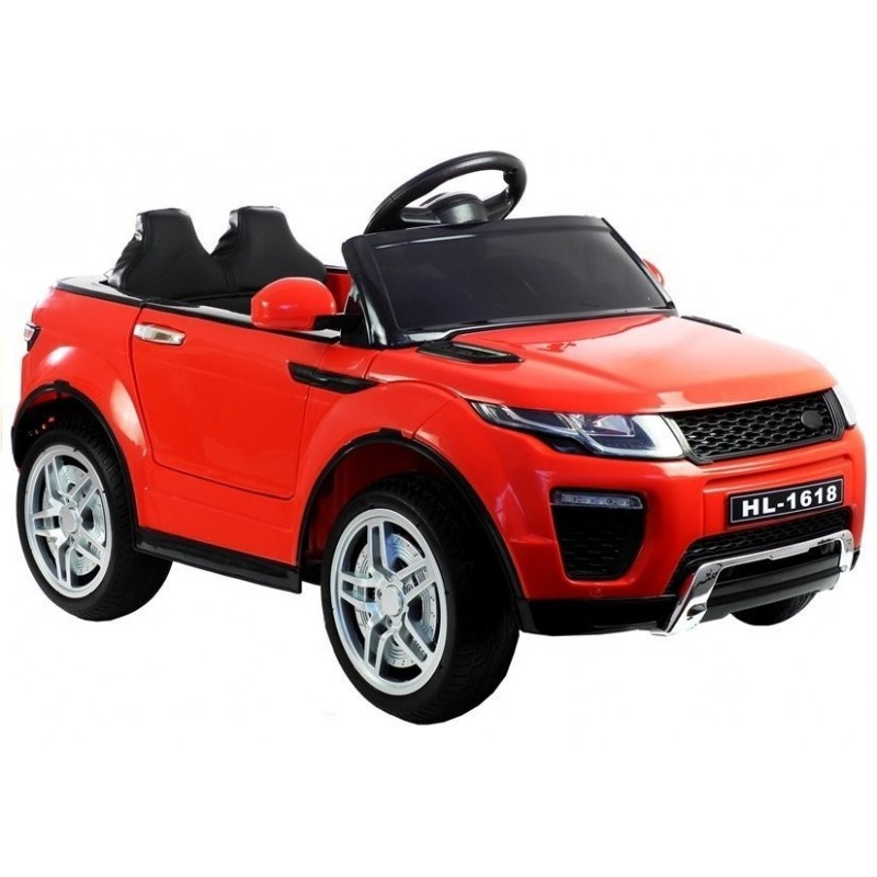 Ride on Car HL1618 Red Lights EVA-Wheels 2.4G leather seats FM USB SD