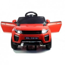 Ride on Car HL1618 Red Lights EVA-Wheels 2.4G leather seats FM USB SD