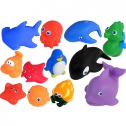 Aquatic Animals Set for Bathing + Strainer