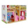 Wooden Dolls House 90 cm + Furnitures