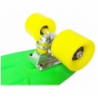 Cruiser Skateboard Vinyl Green and Yellow