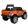 New Ford Ranger Orange Painting - 4x4 Electric Ride On Car - LCD Display