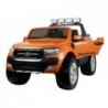 New Ford Ranger Orange Painting - 4x4 Electric Ride On Car - LCD Display