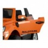 New Ford Ranger Orange Painting - 4x4 Electric Ride On Car - LCD Display