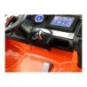 New Ford Ranger Orange Painting - 4x4 Electric Ride On Car - LCD Display