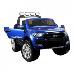 New Ford Ranger Blue Painting - 4x4 Electric Ride On Car - LCD Display