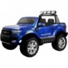 New Ford Ranger Blue Painting - 4x4 Electric Ride On Car - LCD Display