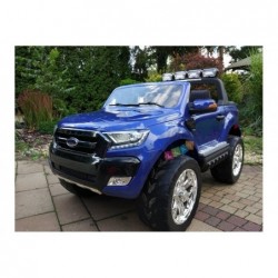 New Ford Ranger Blue Painting - 4x4 Electric Ride On Car - LCD Display